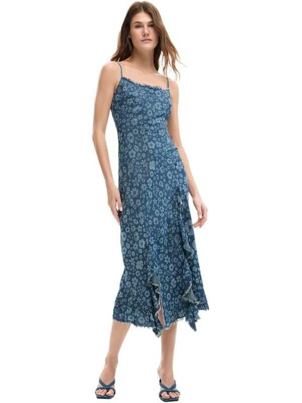 Desigual - midi denim haljina