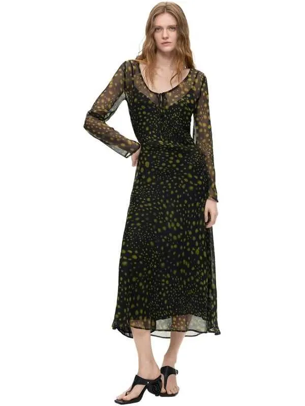 Desigual - midi haljina sa printom