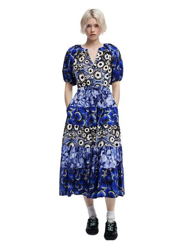Desigual - midi haljina sa printom