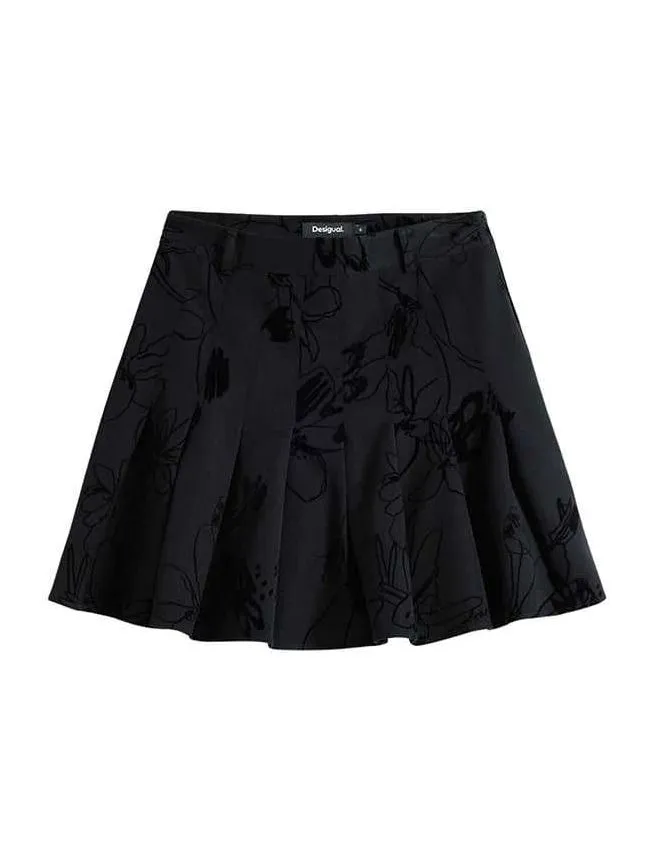 Desigual - mini crna suknja