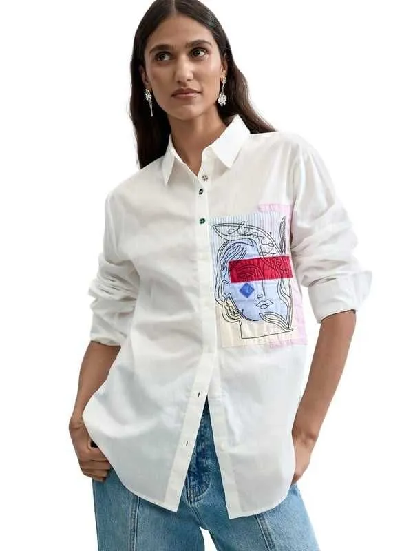 Desigual - pamučna ženska košulja