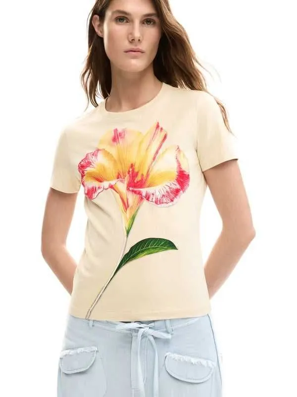 Desigual - pamučna ženska majica