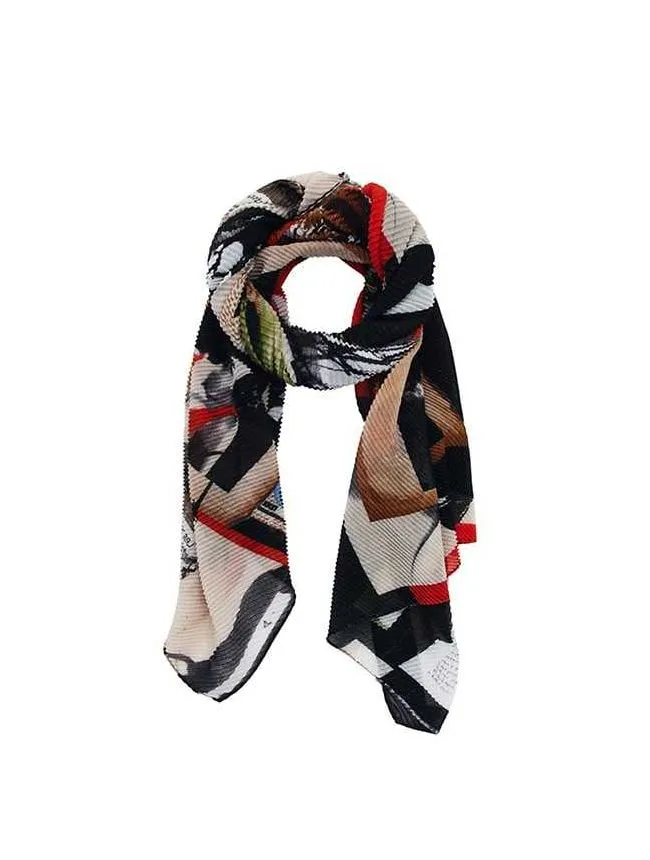 Desigual - plisirana ženska marama