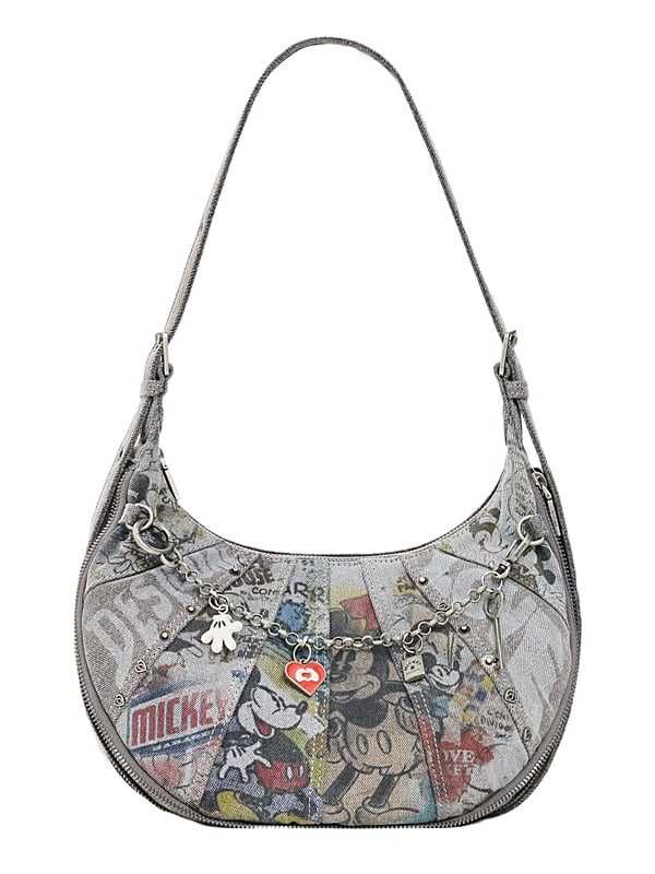 Desigual - siva ženska torba