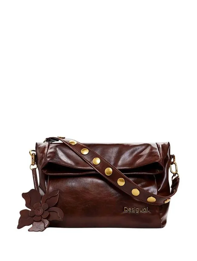 Desigual - tamnobraon ženska torbica
