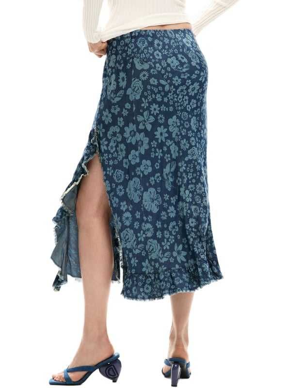 Desigual - teksas midi suknja