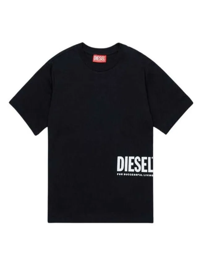 Diesel - crna majica za dečake