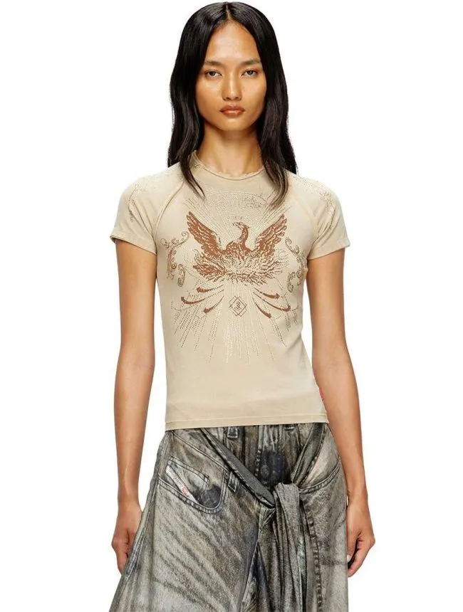 Diesel - Ženska majica sa cirkonima