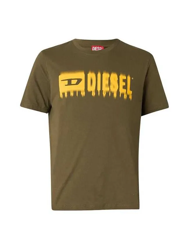 Diesel - maslinasta muška majica