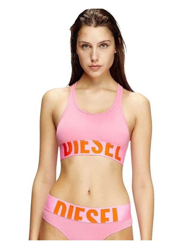 Diesel - pamučni grudnjak sa logoom