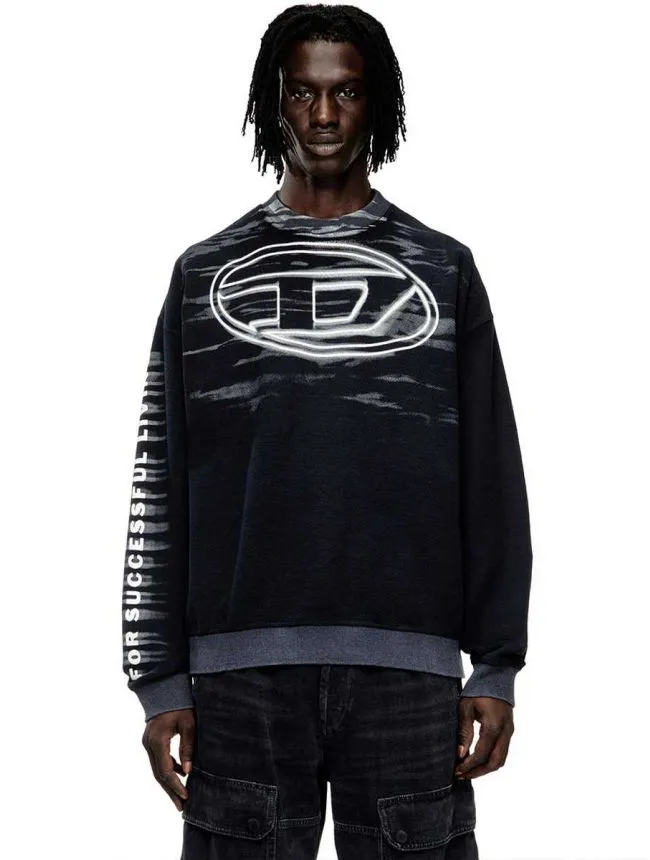 Diesel - relaxed fit muški duks
