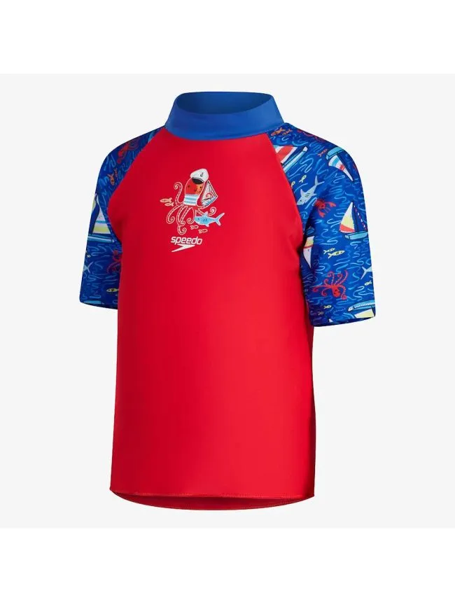 Digi ss rash top set jm blue/red