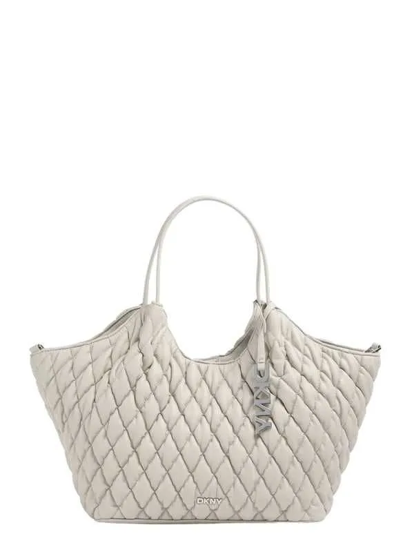 Dkny - bela prošivena ženska torba