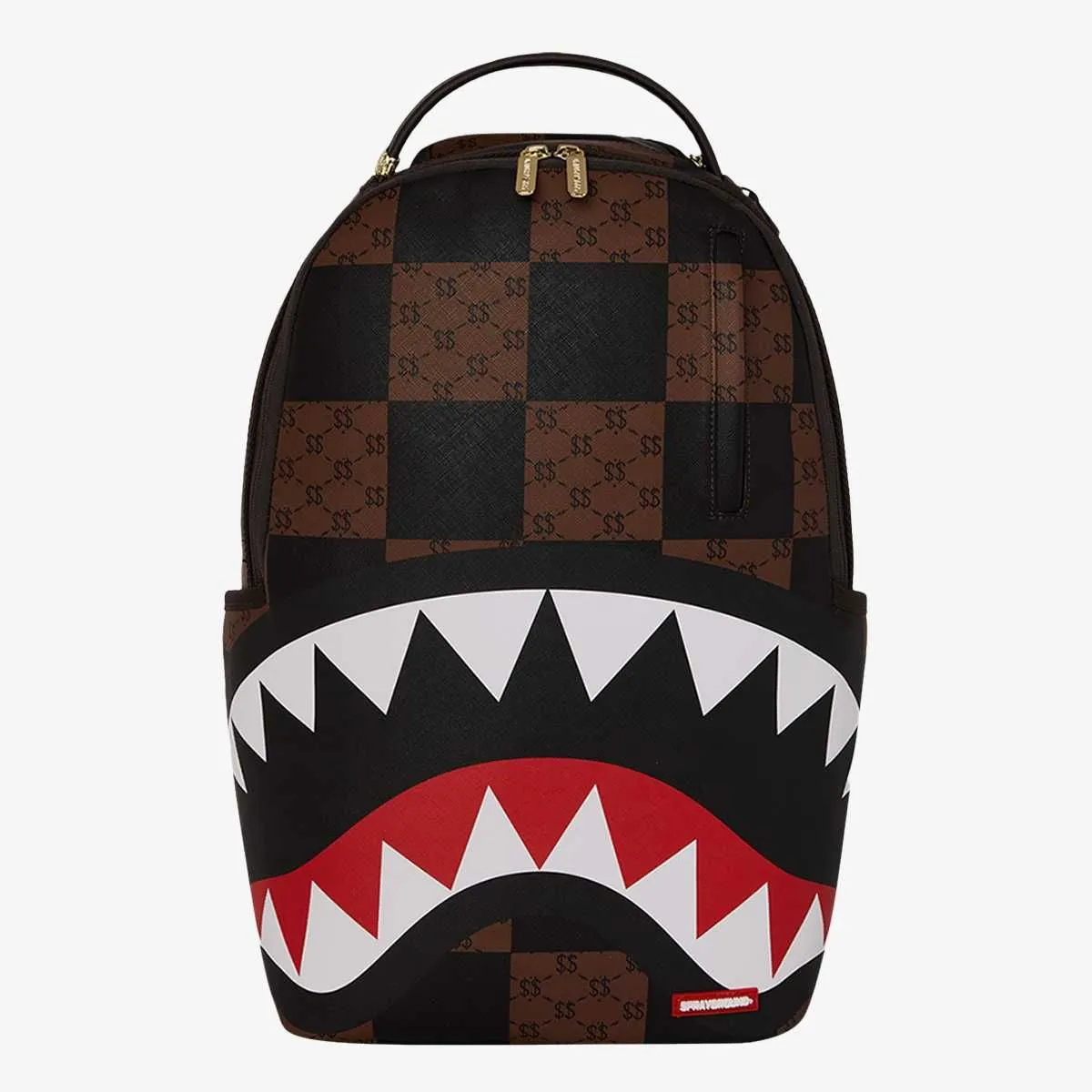Enlarged check paris backpack