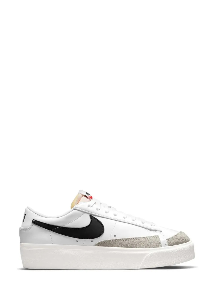 Ženske patike blazer low platform - bela - nike