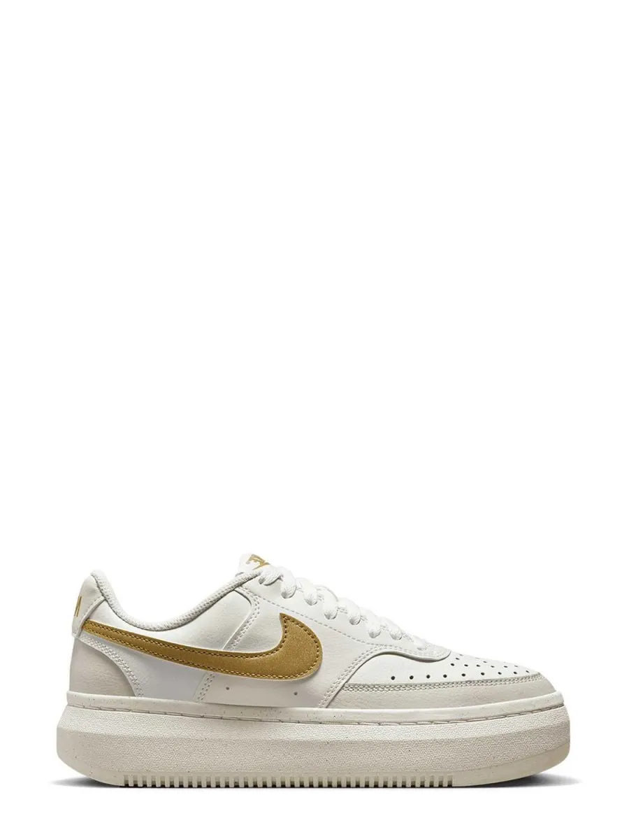 Ženske patike court vision alta xs - bele - nike