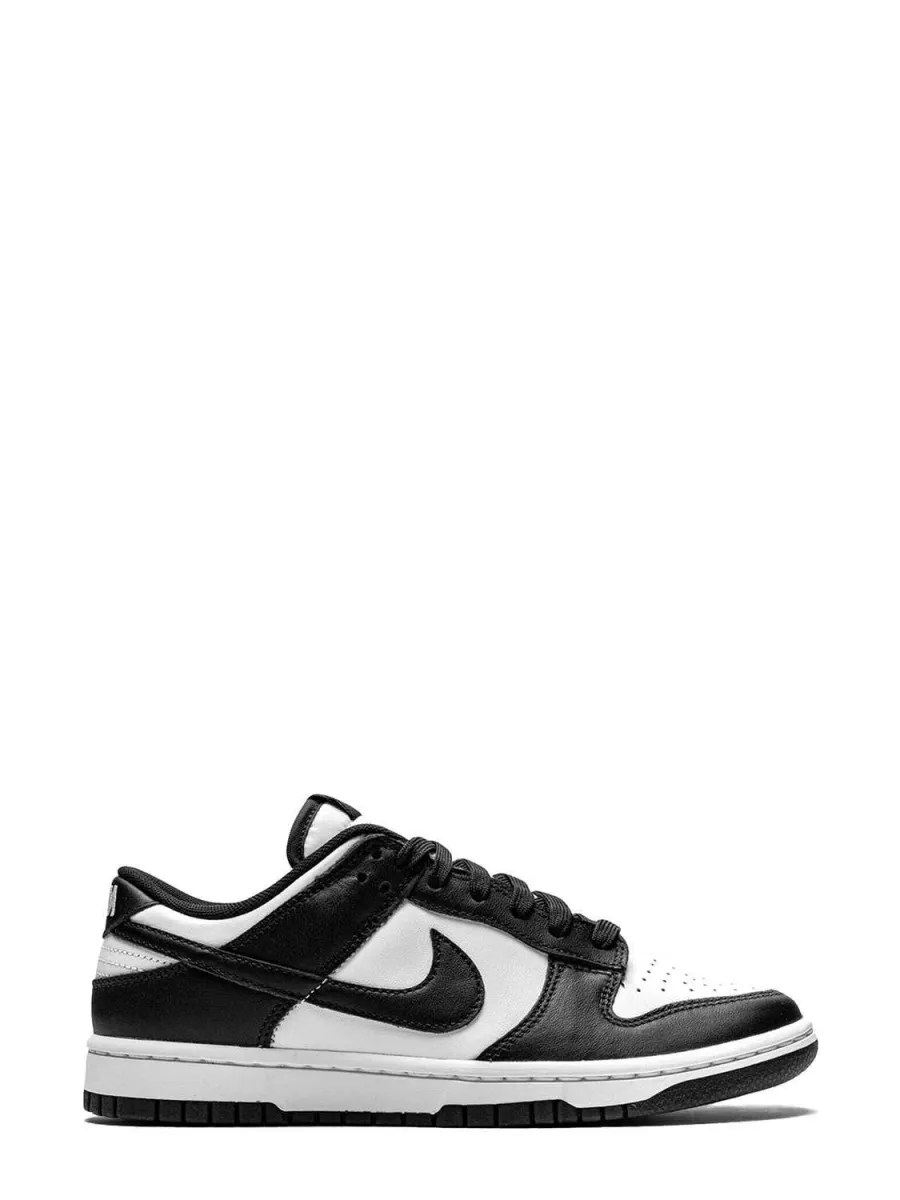 Ženske patike dunk low - crno-bele - nike