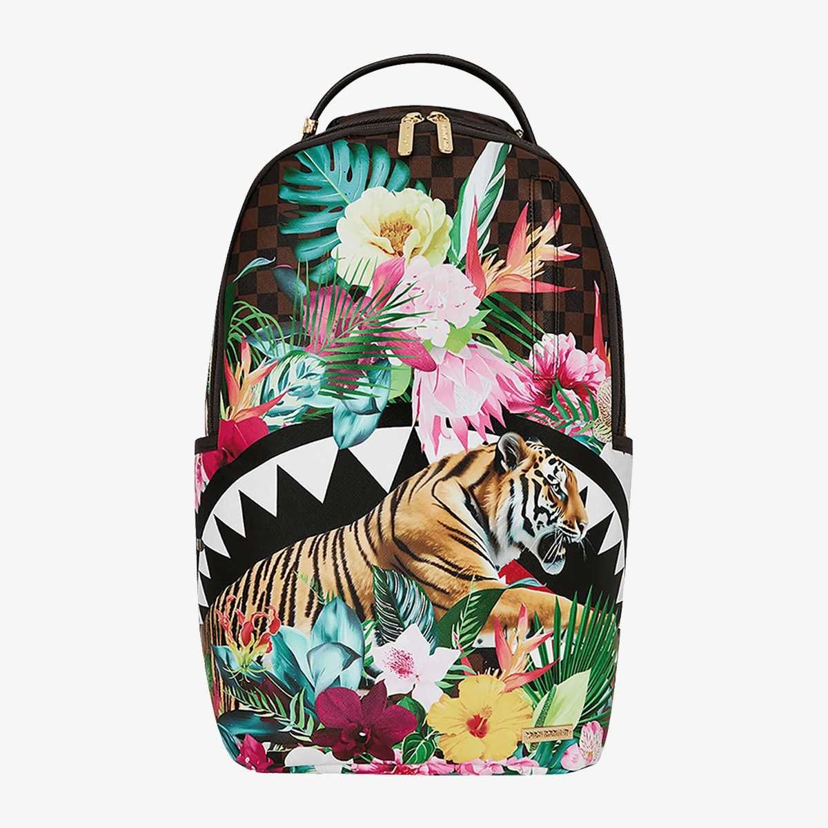 Flowering jungle shark 2 backpack