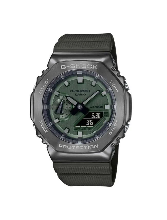 G-shock gm-2100b-3aer oak metal