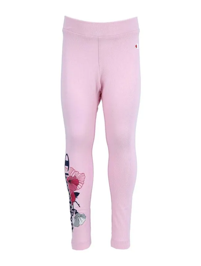 Girls flower leggings