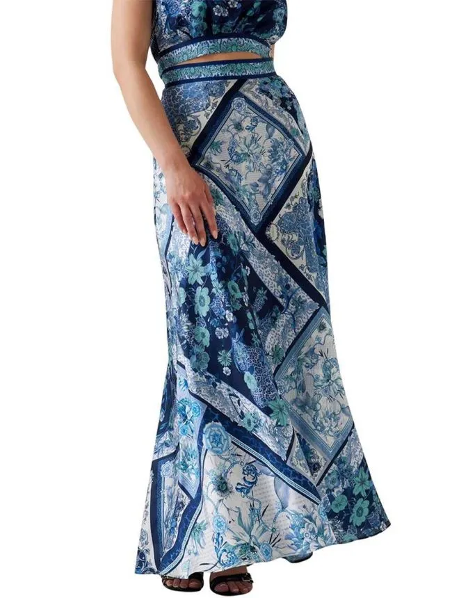 Guess - Šarena maxi suknja