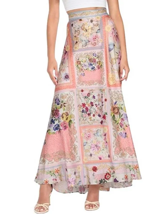Guess - Šarena maxi suknja