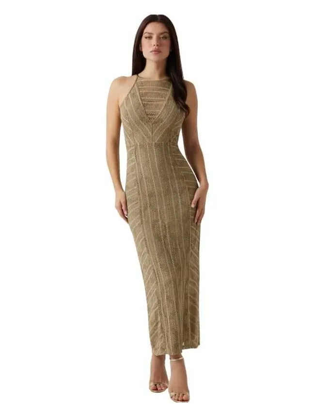Guess - bež maxi haljina
