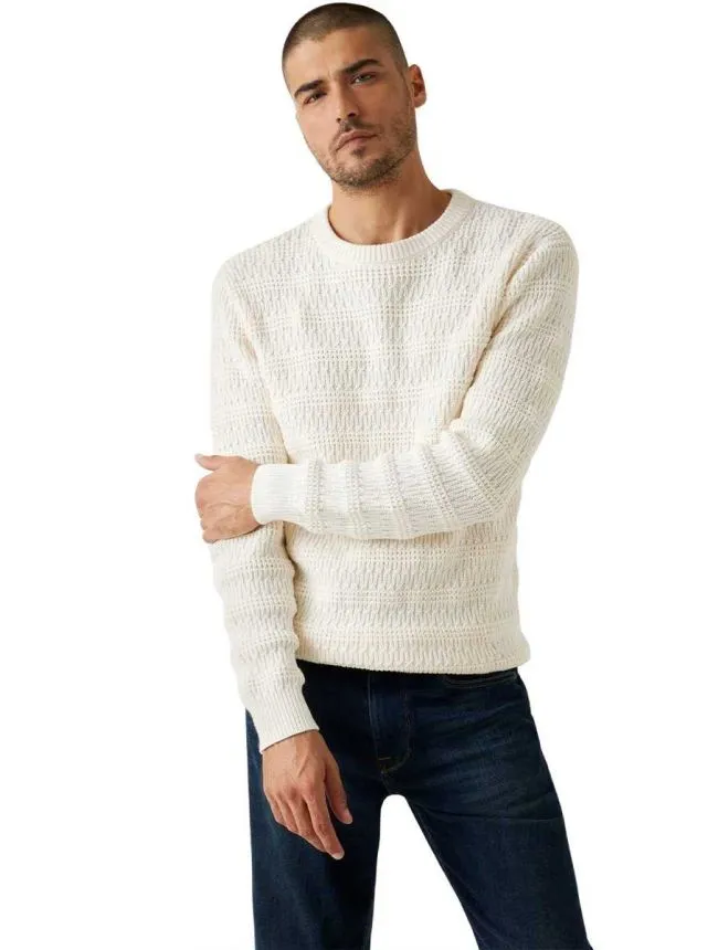 Guess - bež muški džemper