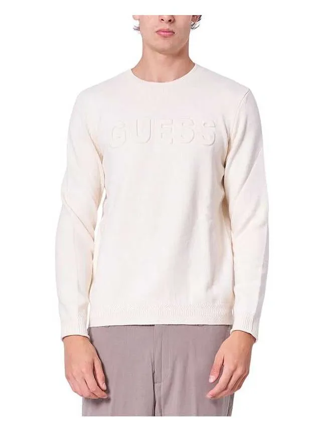 Guess - beli muški džemper