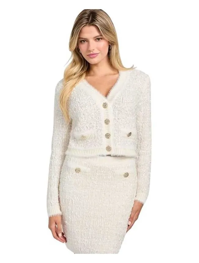 Guess - bijeli ženski kardigan