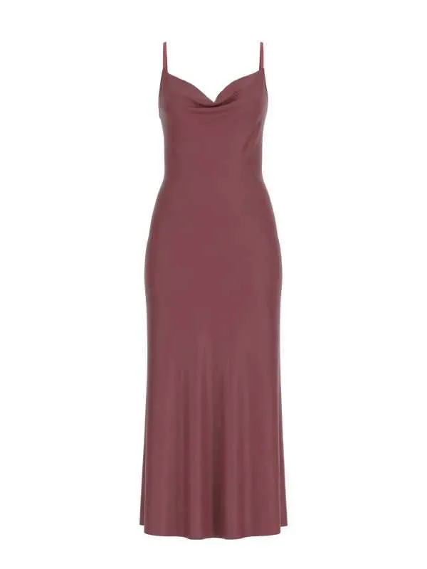 Guess - bordo midi haljina