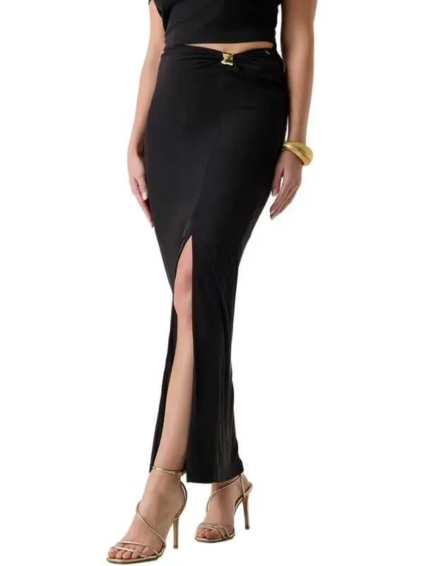 Guess - crna midi suknja