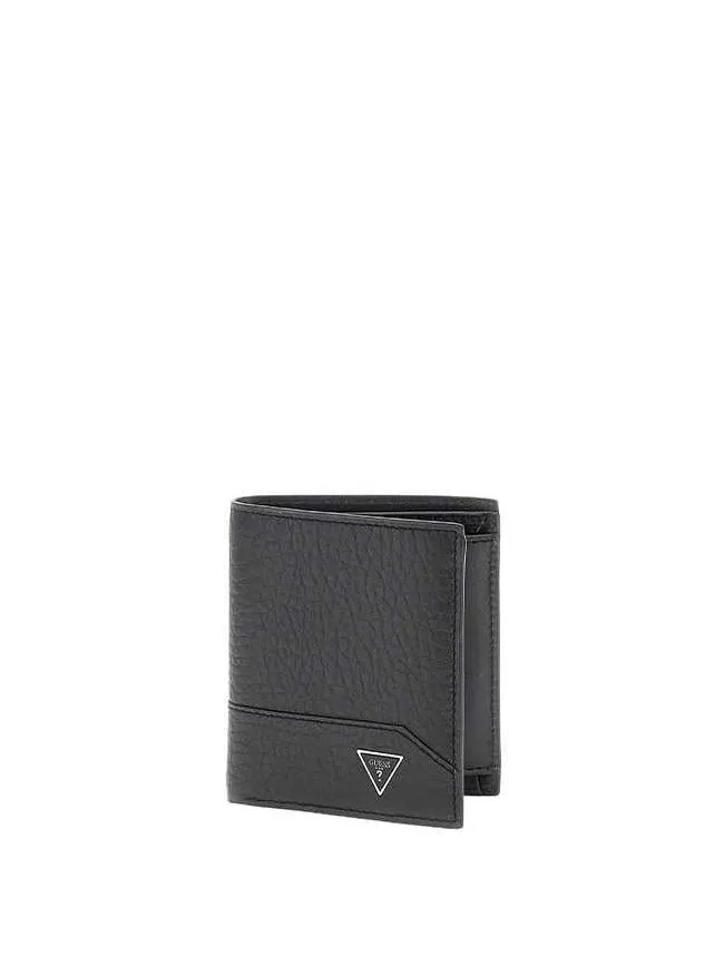 Guess - crni kožni muški novčanik