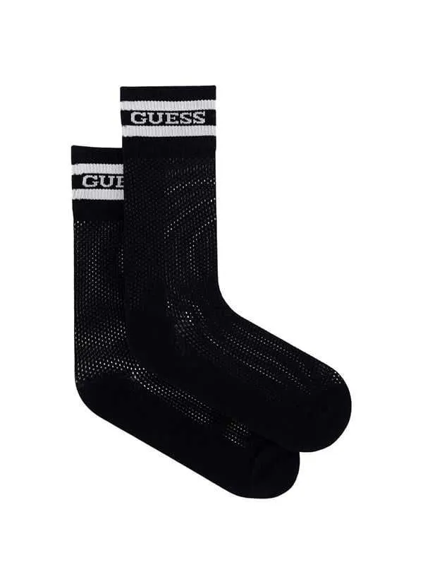 Guess - crno-bele ženske čarape