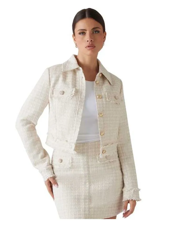 Guess -  cropped fit ženska jakna