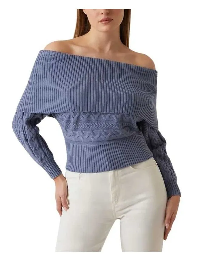 Guess - Ženski džemper otvorenih ramena