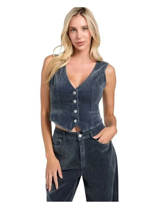 Guess - Ženski denim prsluk