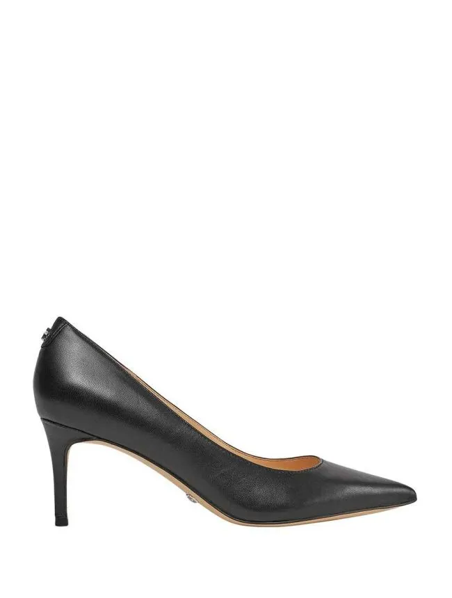 Guess - kožne crne salonke