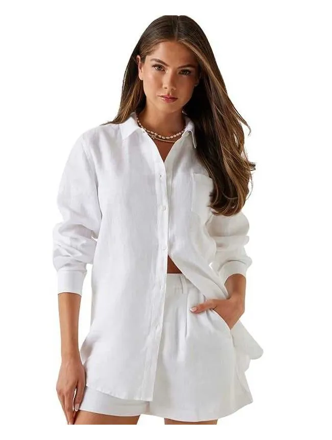 Guess - lanena ženska košulja