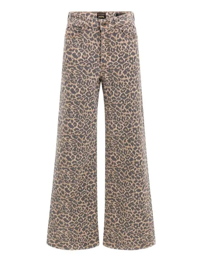 Guess - leopard print ženske pantalone