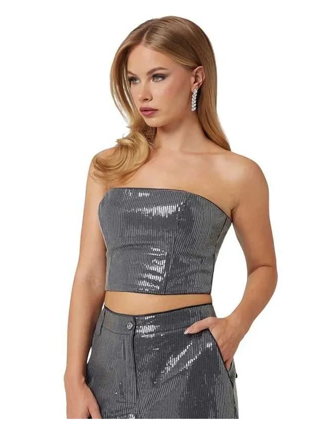 Guess - Šljokičasti ženski top