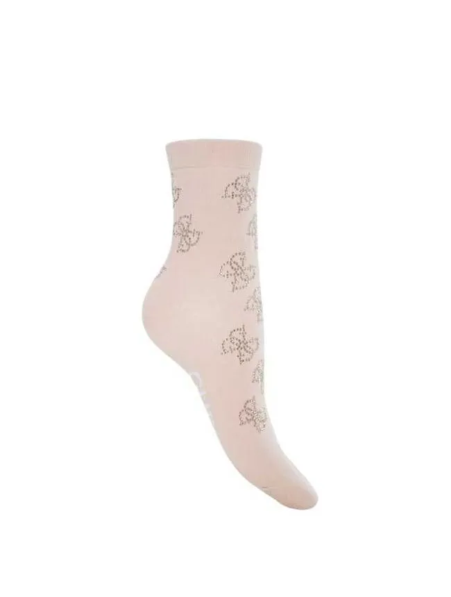 Guess - logo print ženske čarape