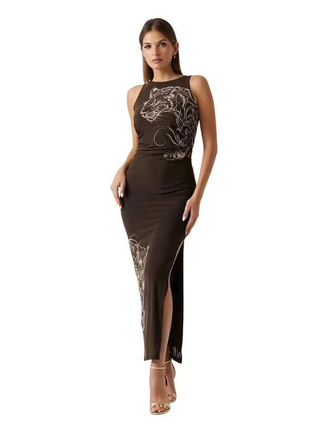 Guess - maxi haljina sa printom
