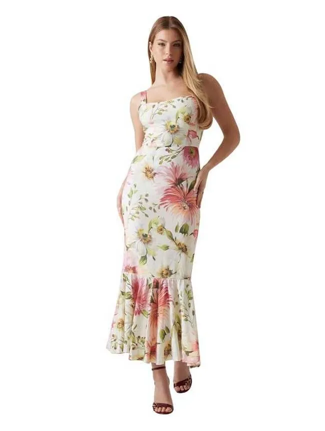 Guess - maxi haljina sa printom
