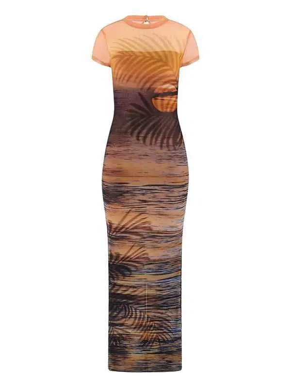 Guess - maxi haljina sa printom