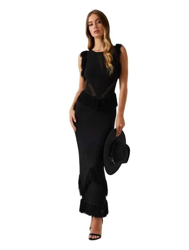 Guess - maxi haljina sa resama