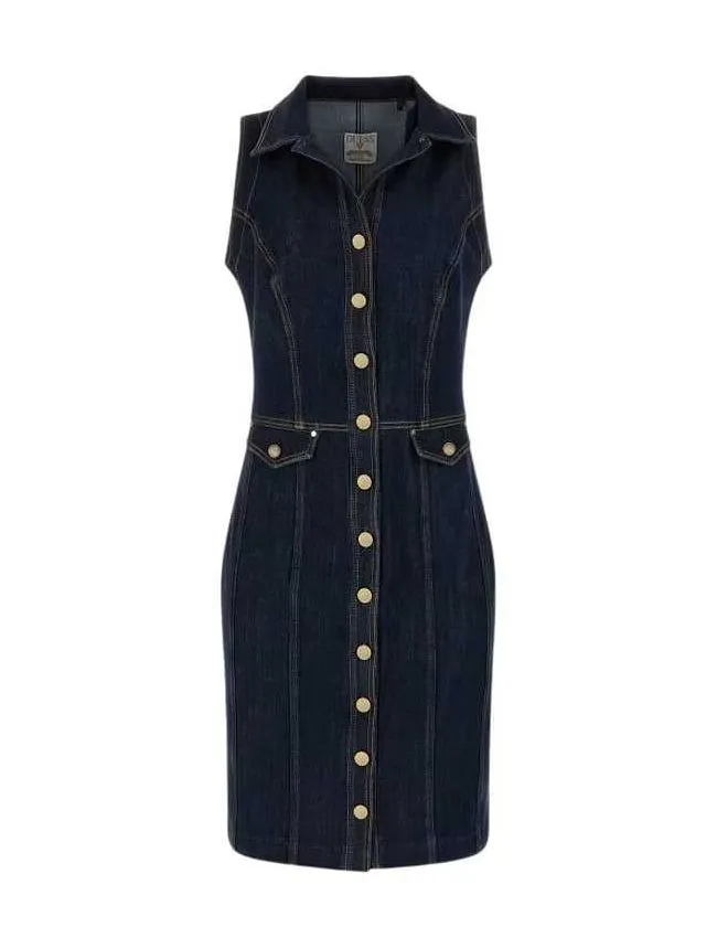 Guess - mini denim haljina
