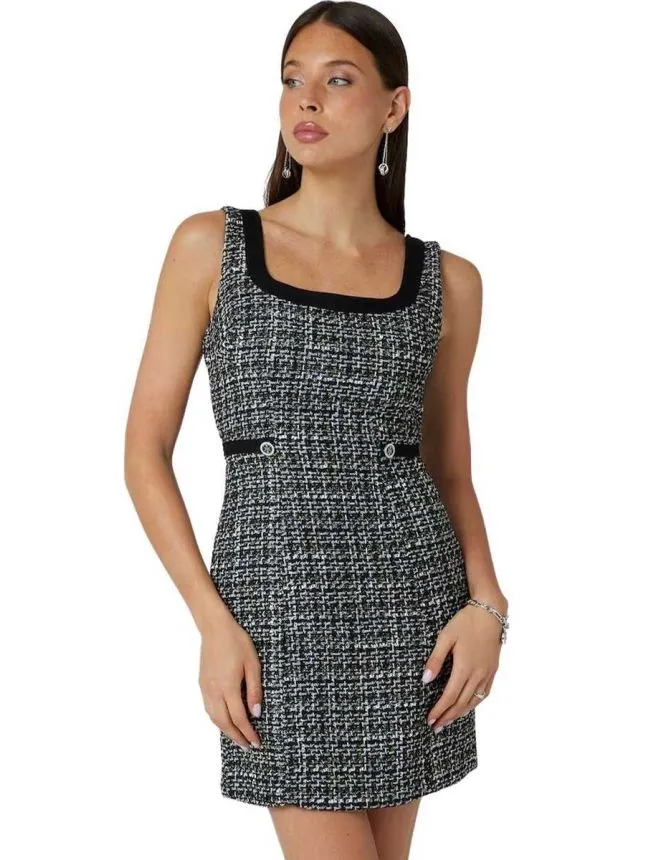 Guess - mini haljina od tvida