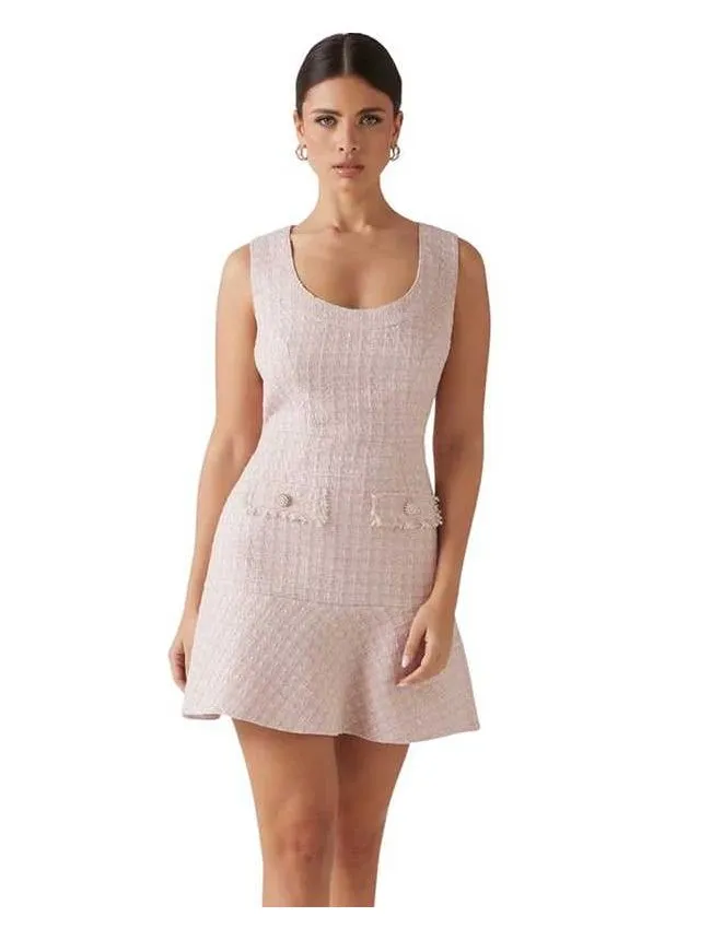 Guess - mini haljina od tvida