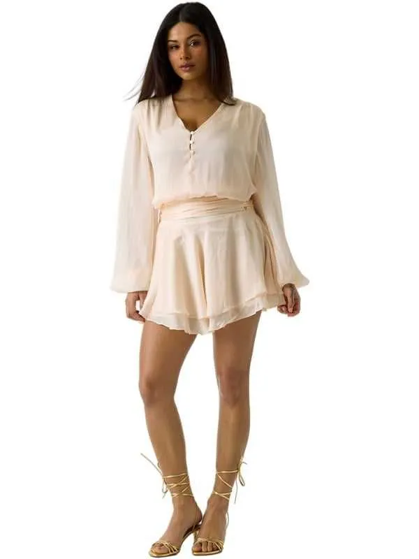 Guess - mini haljina sa dugim rukavima